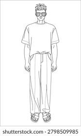 Men summer fashion styling