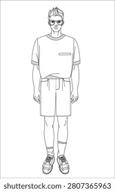 Men summer fashion styling