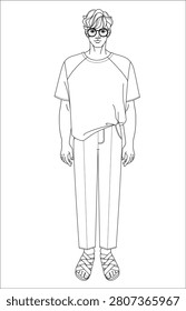 Men summer fashion styling
