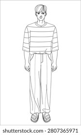 Men summer fashion styling