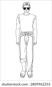 Men summer fashion styling