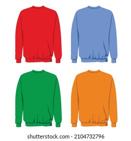 men sweater clothes vector design