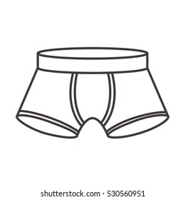men swimming trunks icon flat