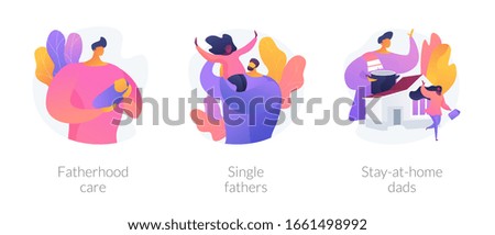 Similar – Image, Stock Photo Mother and baby playing around the Christmas Tree