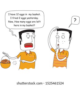 Men Talk about Easter Egg