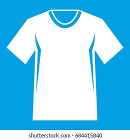 Men tennis t-shirt icon white