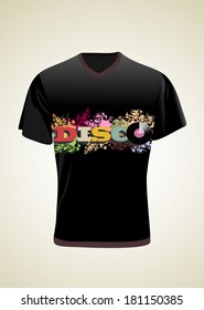 Men t-shirt design template