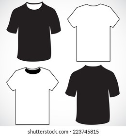 Men t-shirt design template 
