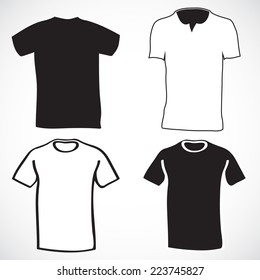 Men t-shirt design template 