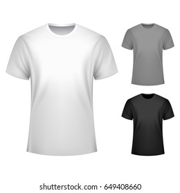 Men T-shirt Template