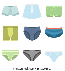 Men underpants vector design illustration isolated on white background