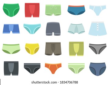 Men underpants vector design illustration isolated on white background