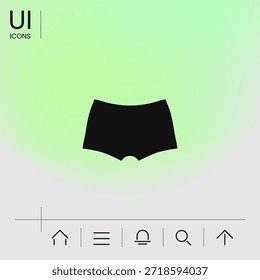 Ropa interior de los hombres, la silueta, Elementos para su diseño