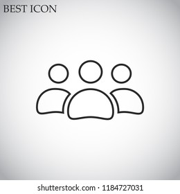 men vector icon 10 eps