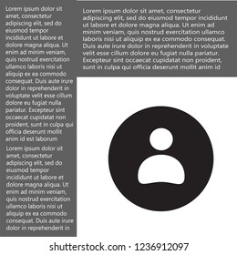 men vector icon 10 eps