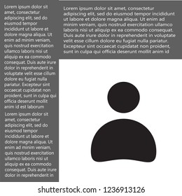 men vector icon 10 eps