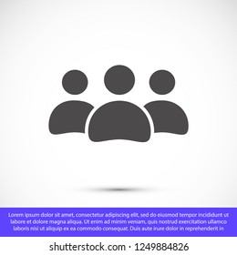 men vector icon 10 eps