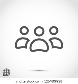 men vector icon 10 eps