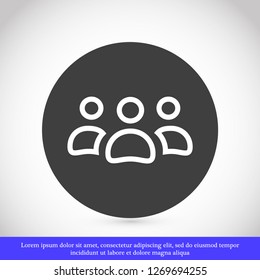 men vector icon 10 eps
