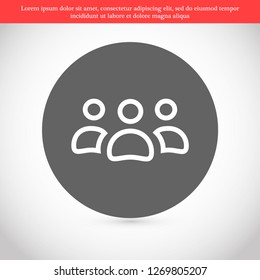 men vector icon 10 eps