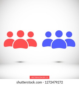 men vector icon 10 eps