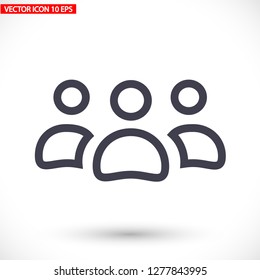 men vector icon 10 eps
