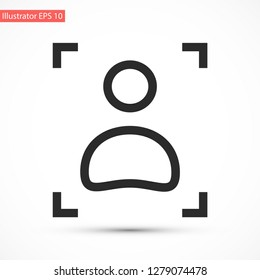 men vector icon 10 eps