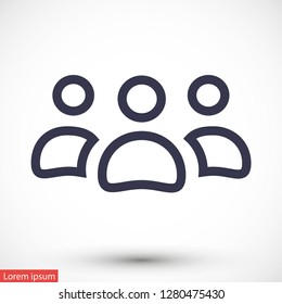 men vector icon 10 eps