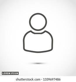 men vector icon 10 eps