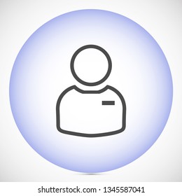men vector icon 10 eps