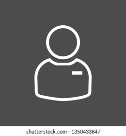 men vector icon 10 eps