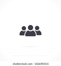 men vector icon 10 eps , Lorem ipsum Flat design