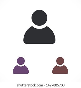 men vector icon 10 eps , Lorem ipsum Flat design