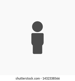 men vector icon 10 eps , Lorem ipsum Flat design