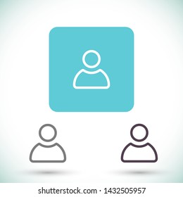 men vector icon 10 eps , Lorem ipsum Flat design