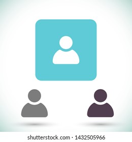 men vector icon 10 eps , Lorem ipsum Flat design
