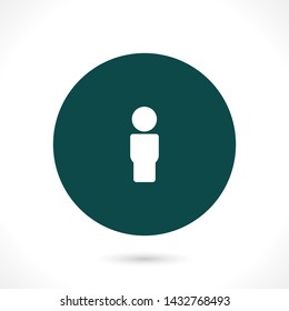 men vector icon 10 eps , Lorem ipsum Flat design