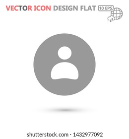 men vector icon 10 eps , Lorem ipsum Flat design