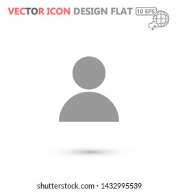 men vector icon 10 eps , Lorem ipsum Flat design