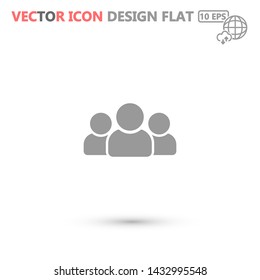 men vector icon 10 eps , Lorem ipsum Flat design