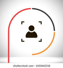 men vector icon 10 eps , Lorem ipsum Flat design