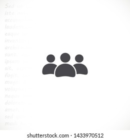 men vector icon 10 eps , Lorem ipsum Flat design