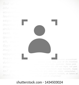 men vector icon 10 eps , Lorem ipsum Flat design