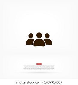 men vector icon 10 eps , Lorem ipsum Flat design