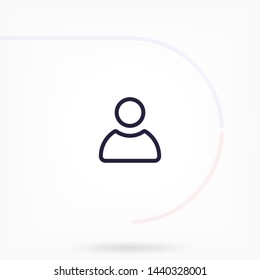 men vector icon 10 eps , Lorem ipsum Flat design
