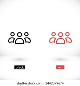 men vector icon 10 eps , Lorem ipsum Flat design