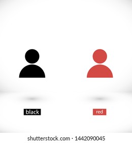 men vector icon 10 eps , Lorem ipsum Flat design