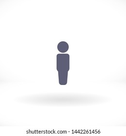 men vector icon 10 eps , Lorem ipsum Flat design