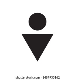  men, vector icon, simple design, on a white background, illustration