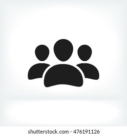 men vector icons, vector best flat icon, EPS
